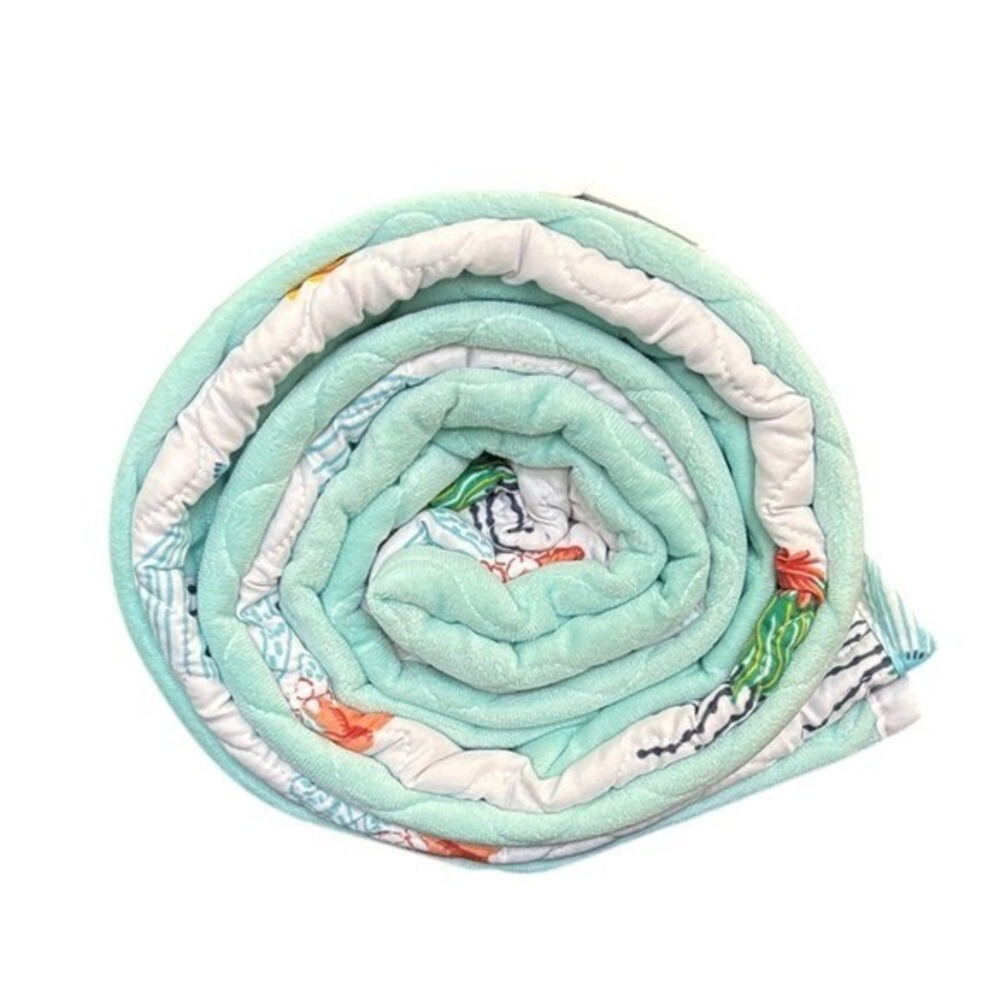 The Big One Kids Ocean Nautical 2 Piece Twin Reversible Comforter Quilt NEW - Picture 8 of 12